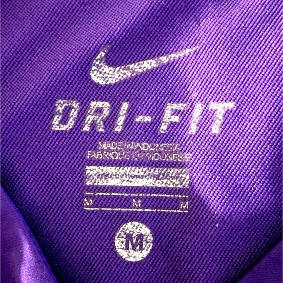 Vintage Nike DRI-FIT TCU Windbreaker Pullover - Medium - Picture 4 of 5